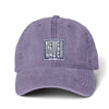 Never Waver Women's Pigment-Dyed Cap with Fashion Undervisor (Embroidery) by Printify