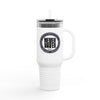 Never Waver Save Water Drink Wine Insulated Travel Mug, 40 oz