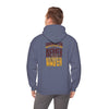 Unisex Heavy Blend™ Hooded Sweatshirt - Washington Fans Never Waver W Leopard Football- Perfect for Sports Fans