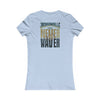 Jacksonville Fans Never Waver W-Leopard Football Women's Favorite Tee