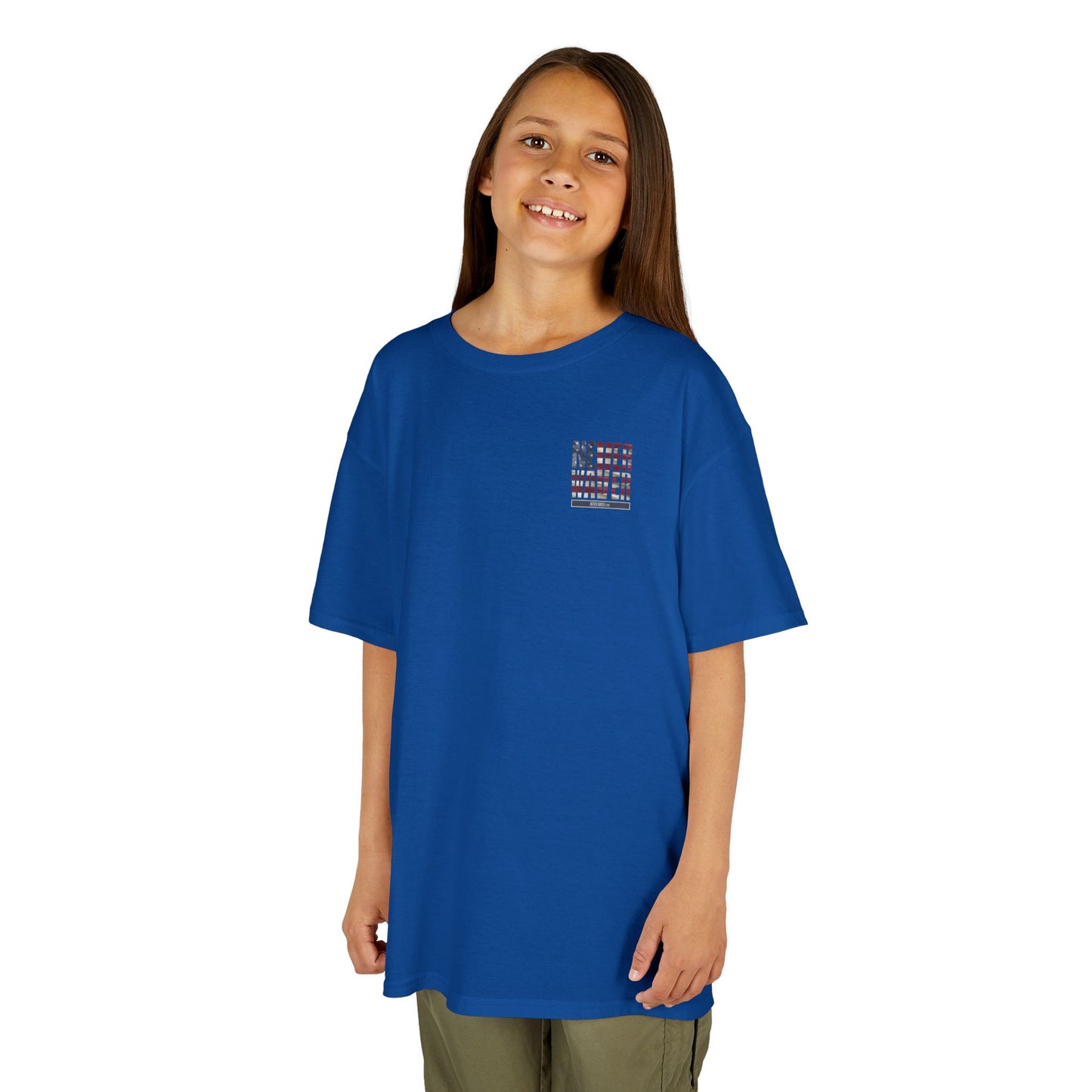 Keep Calm Never Waver And Golf On Kids Golf Tee