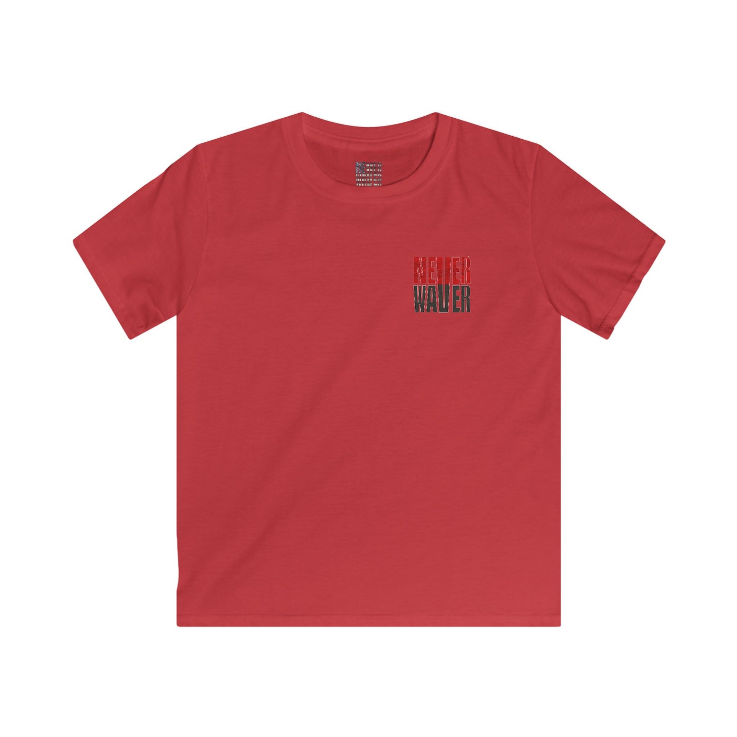 Tampa Bay Fans Never Waver Kids Softstyle Tee