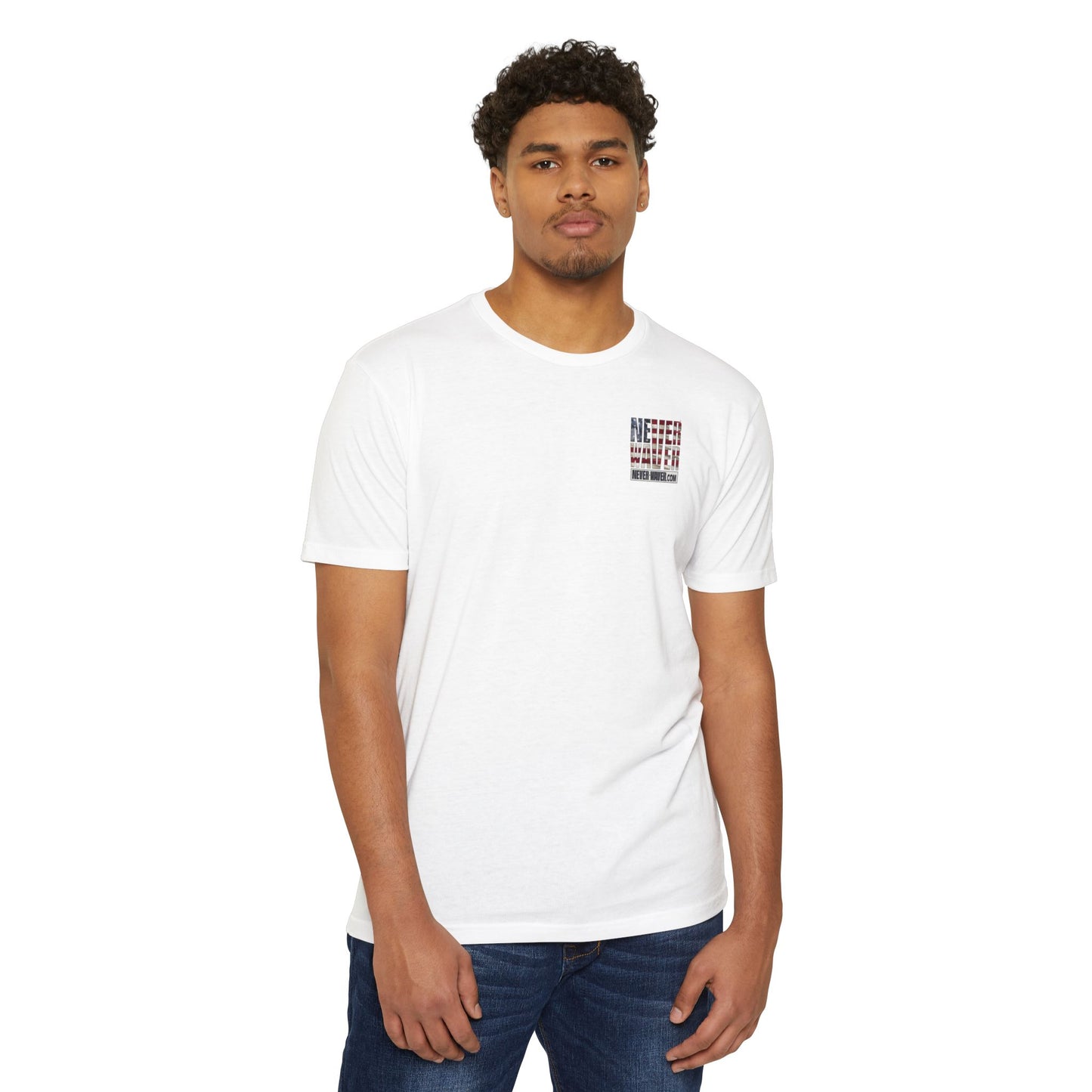 Never Waver Definition Men’s Crew T-Shirt
