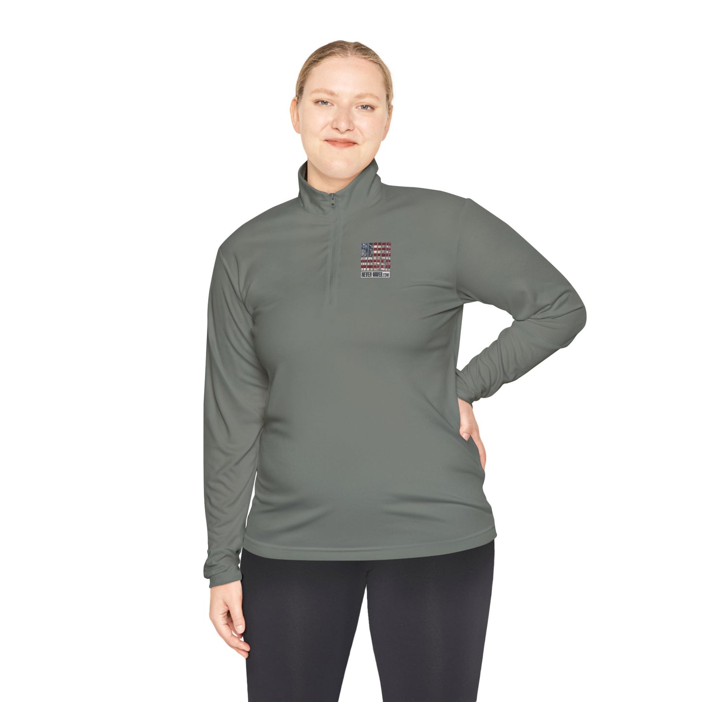 Never Waver Unisex Quarter-Zip Pullover