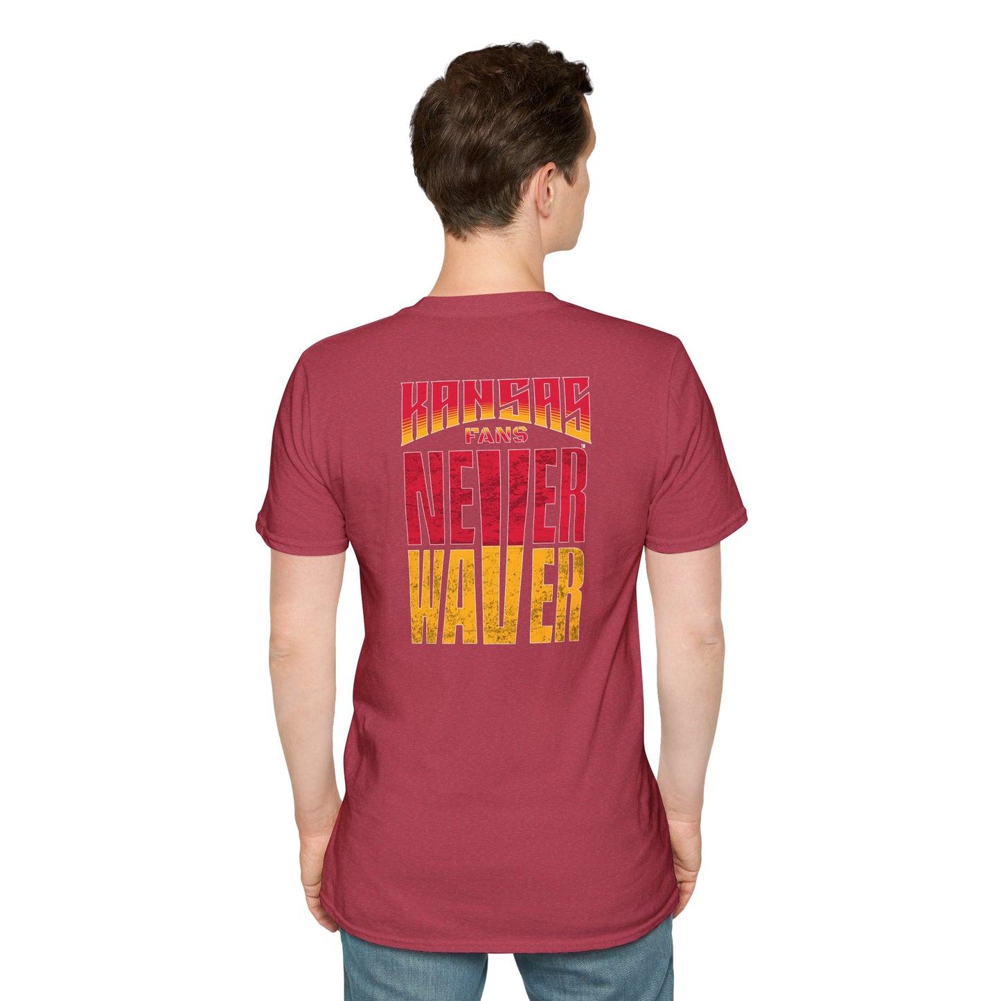 Kansas Fans Never Waver T-Shirt