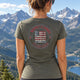 Respect Is Earned  Never Waver It's Not Given Women's Favorite Tee