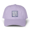 Never Waver  Women's Pigment-Dyed Cap with Fashion Undervisor (Embroidery)