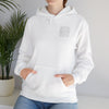 Never Waver I Don't Ride on the Crazy Train I Drive It Unisex Heavy Blend™ Hooded Sweatshirt