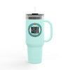 Never Waver Save Water Drink Tiki Drinks Insulated Travel Mug, 40 oz
