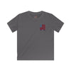 Never Waver Stylized Flag Design Kids Softstyle Tee