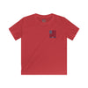 Never Waver Stylized Flag Design Kids Softstyle Tee