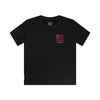 Never Waver Stylized Flag Design Kids Softstyle Tee