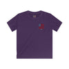 Never Waver Stylized Flag Design Kids Softstyle Tee