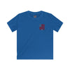 Never Waver Stylized Flag Design Kids Softstyle Tee