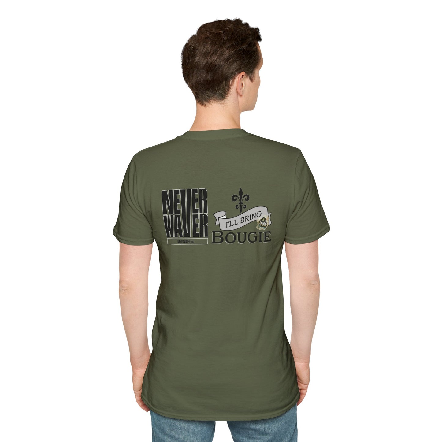 Never Waver I'll Bring The Bougie Unisex Softstyle T-Shirt