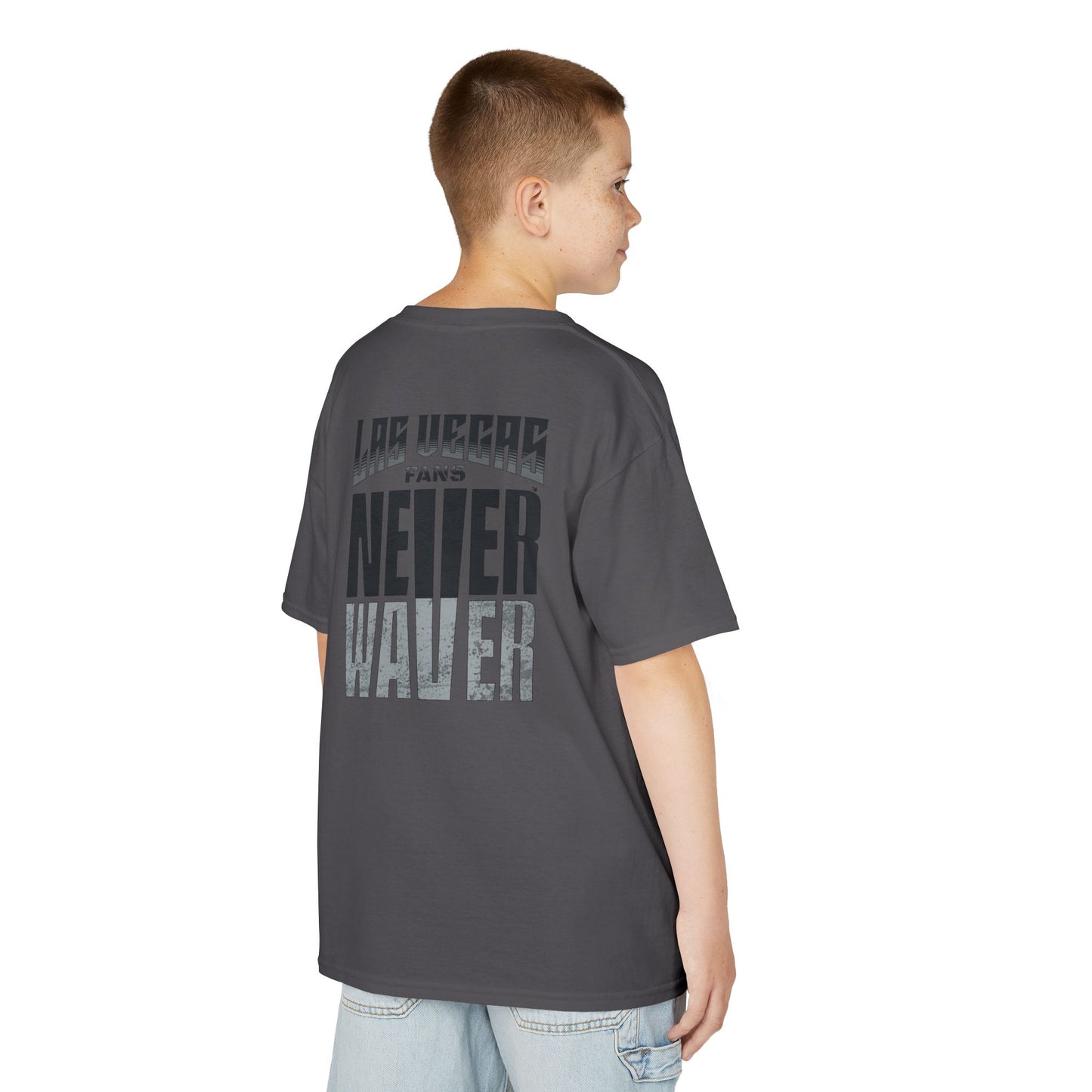 Las Vegas Fans Never Waver Kids Heavy Cotton™ Tee