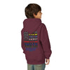 Never Waver Always Back Our First Responders Vintage-Inspired Youth Hoodie with American Flag Design