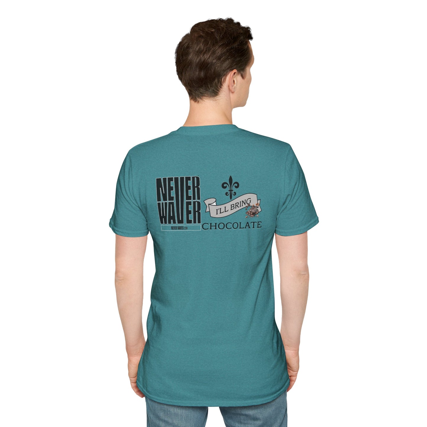 Never Waver I'll Bring The Chocolate Unisex Softstyle T-Shirt