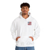 'New York Fans Never Waver' American Flag Design Unisex Heavy Blend™ Hoodie