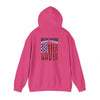 'New York Fans Never Waver' American Flag Design Unisex Heavy Blend™ Hoodie