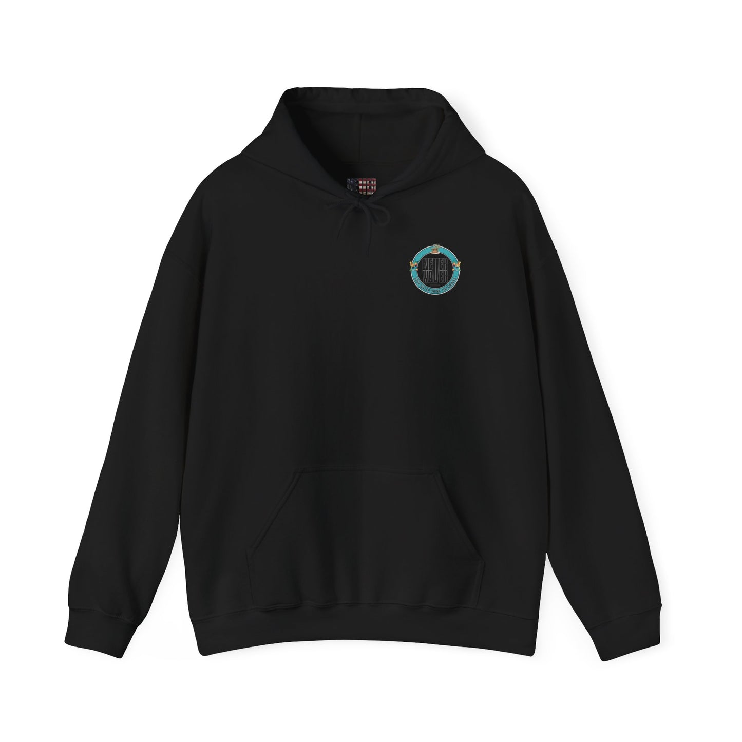 Eco-Friendly Unisex Hoodie: "Never Waver Save Water Drink Tiki Drinks"