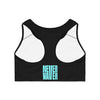 Never Waver Don't Wish For It Work For It Sports Bra (AOP)
