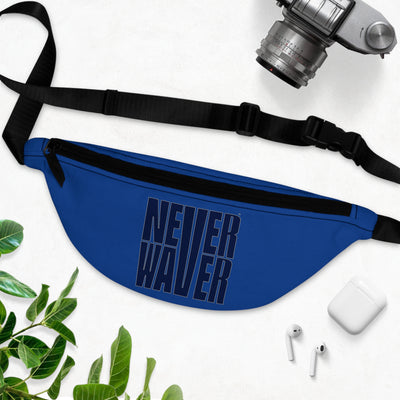 Never Waver Blue Fanny Pack