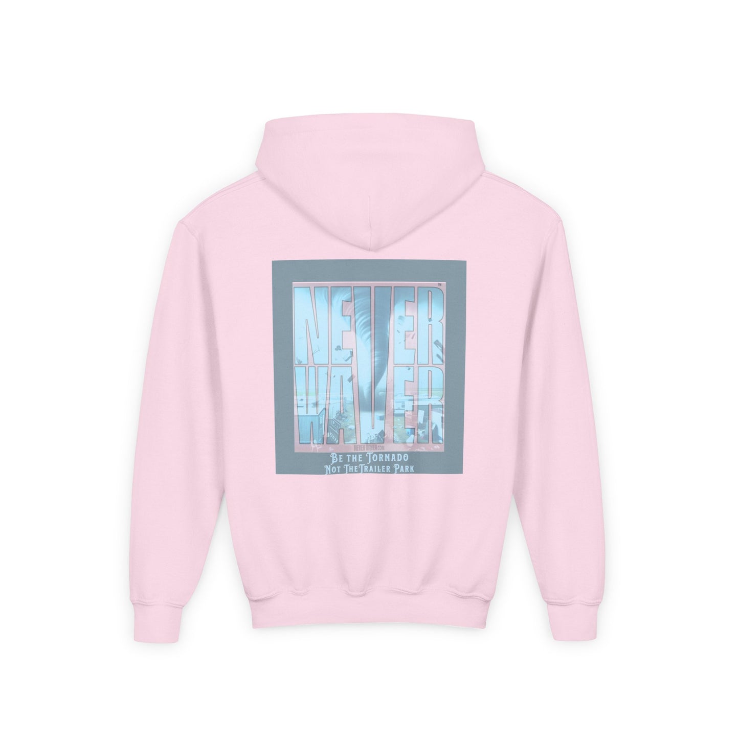 Never Waver Be The Tornado Not the Trailer Park Themed Hoodie