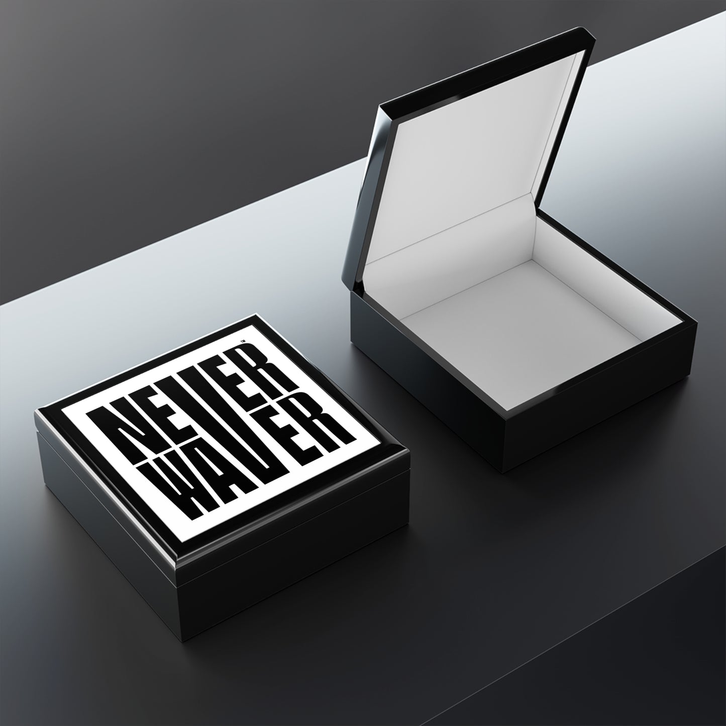 Never Waver Jewelry Box