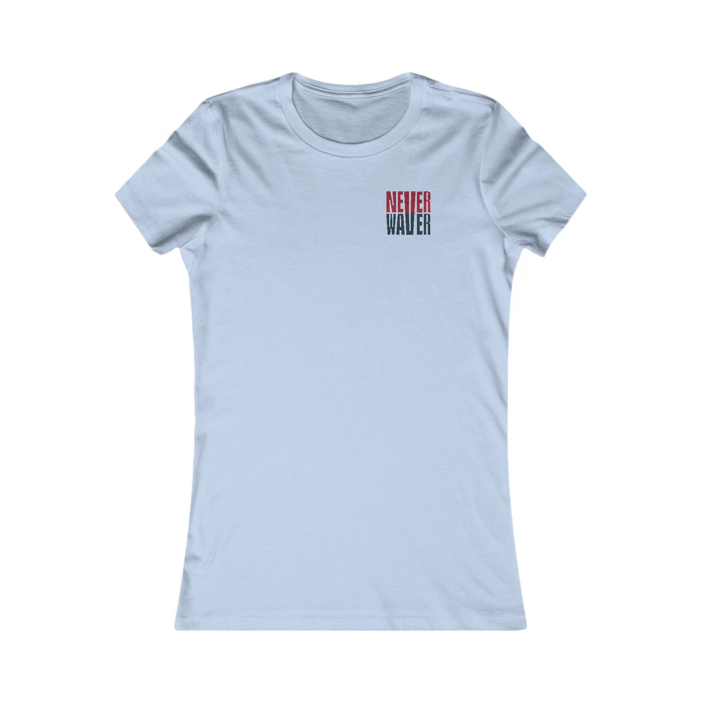Houston Fans Never Waver W-Leopard Football Women's Favorite Tee