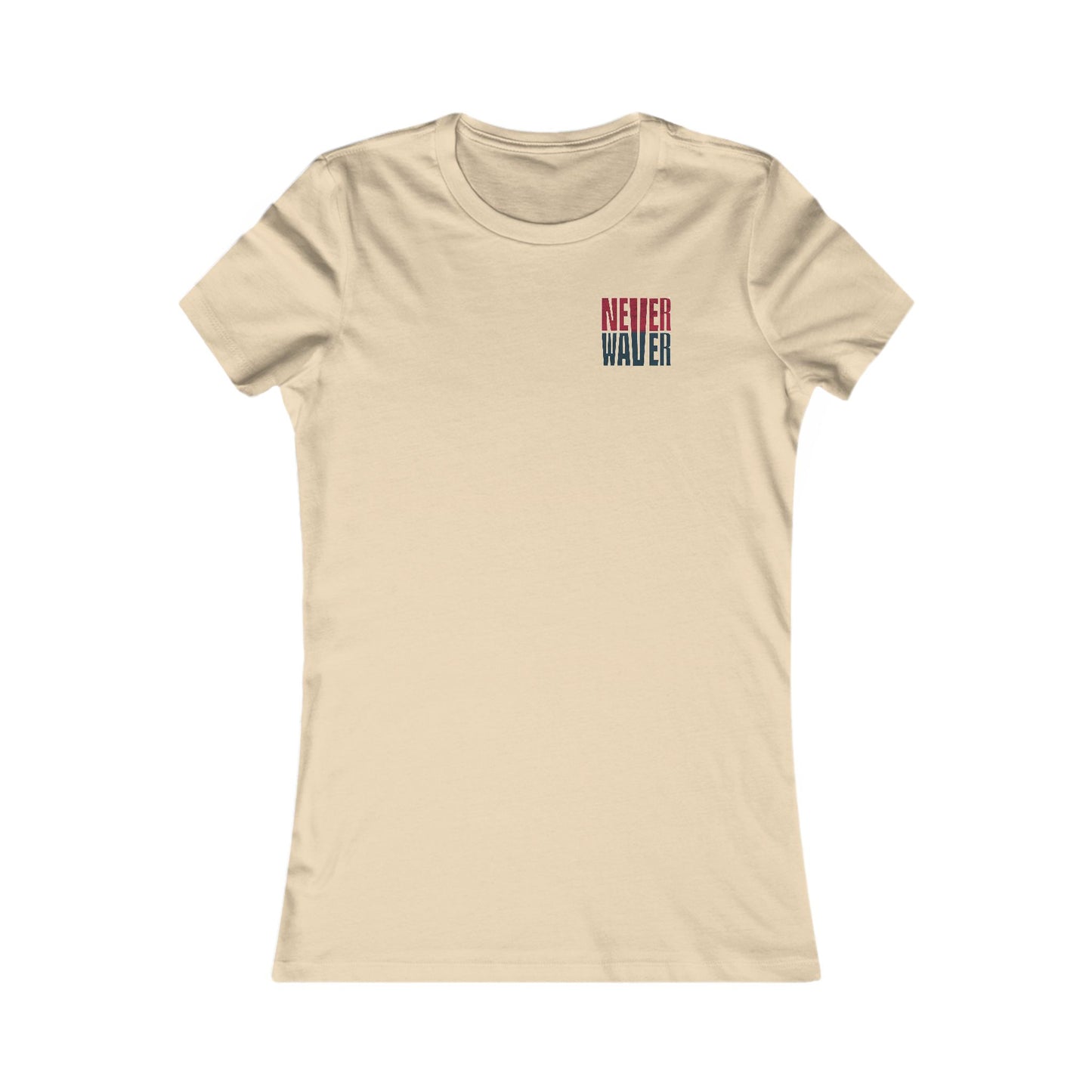Houston Fans Never Waver W-Leopard Football Women's Favorite Tee