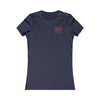 Houston Fans Never Waver W-Leopard Football Women's Favorite Tee