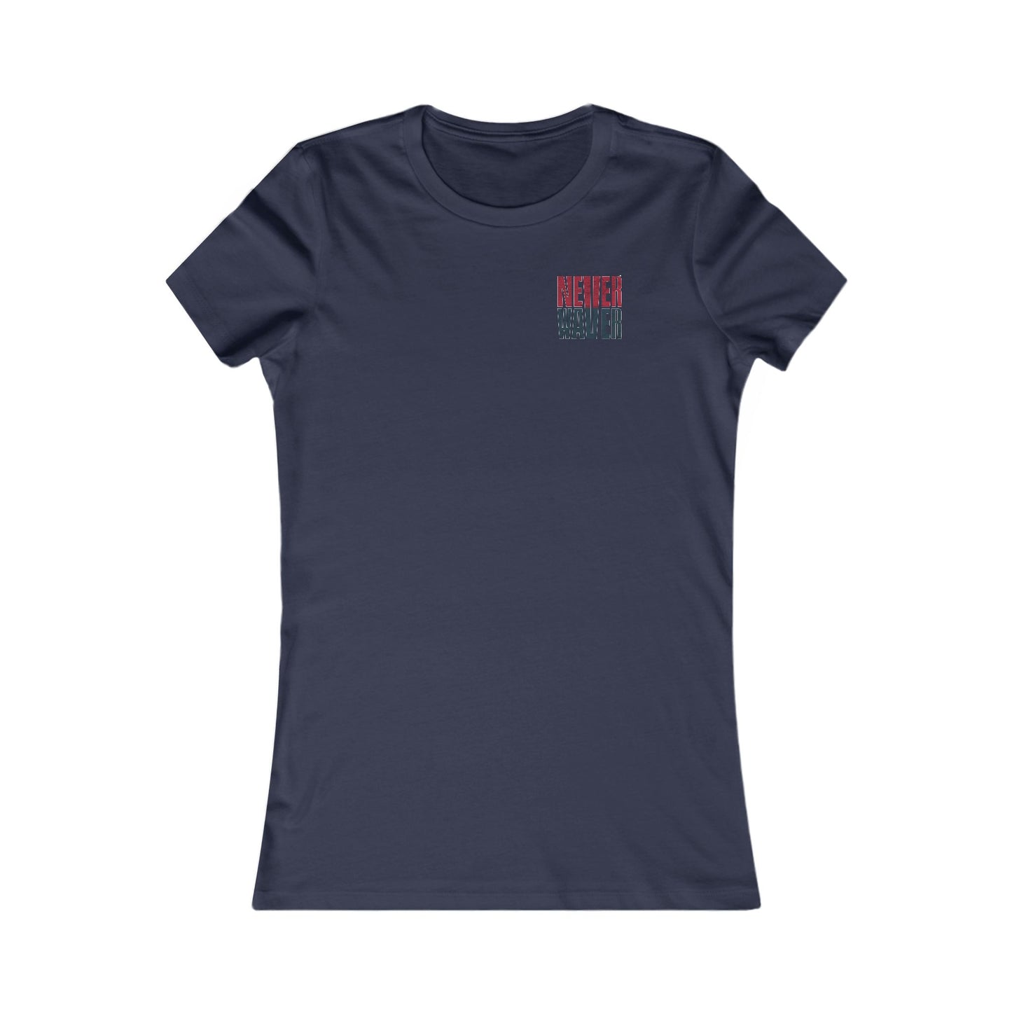 Houston Fans Never Waver W-Leopard Football Women's Favorite Tee