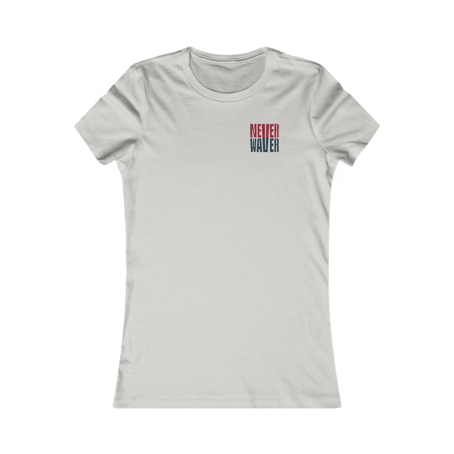 Houston Fans Never Waver W-Leopard Football Women's Favorite Tee