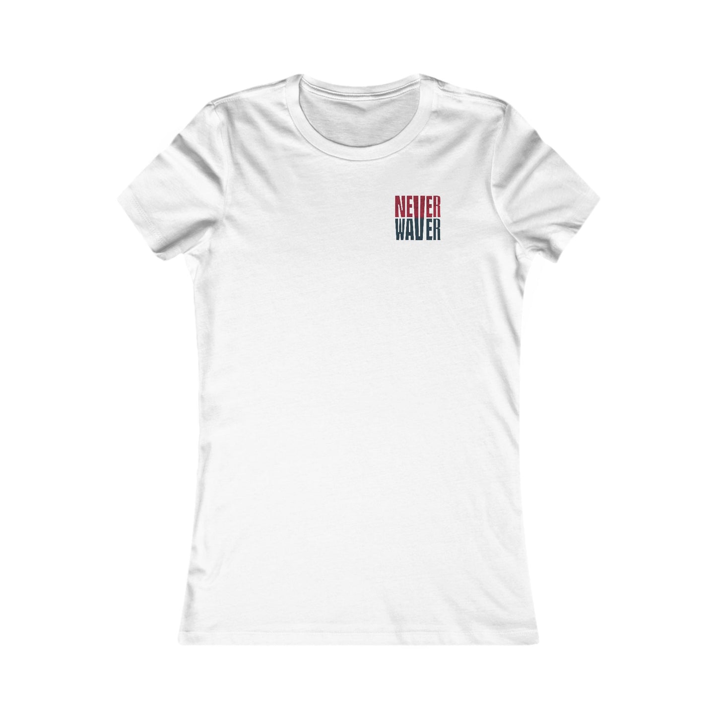 Houston Fans Never Waver W-Leopard Football Women's Favorite Tee