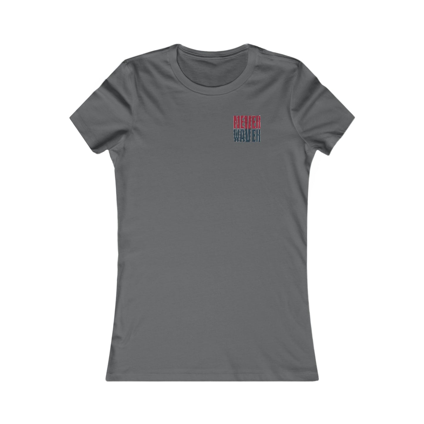Houston Fans Never Waver W-Leopard Football Women's Favorite Tee
