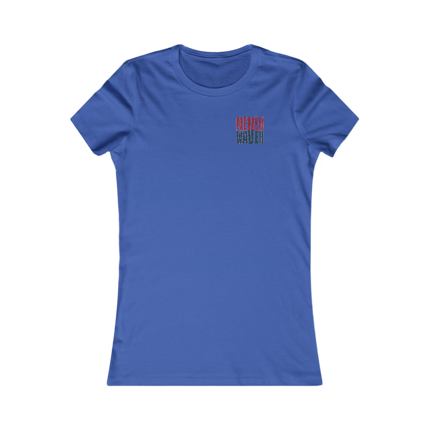 Houston Fans Never Waver W-Leopard Football Women's Favorite Tee
