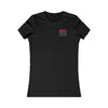Houston Fans Never Waver W-Leopard Football Women's Favorite Tee