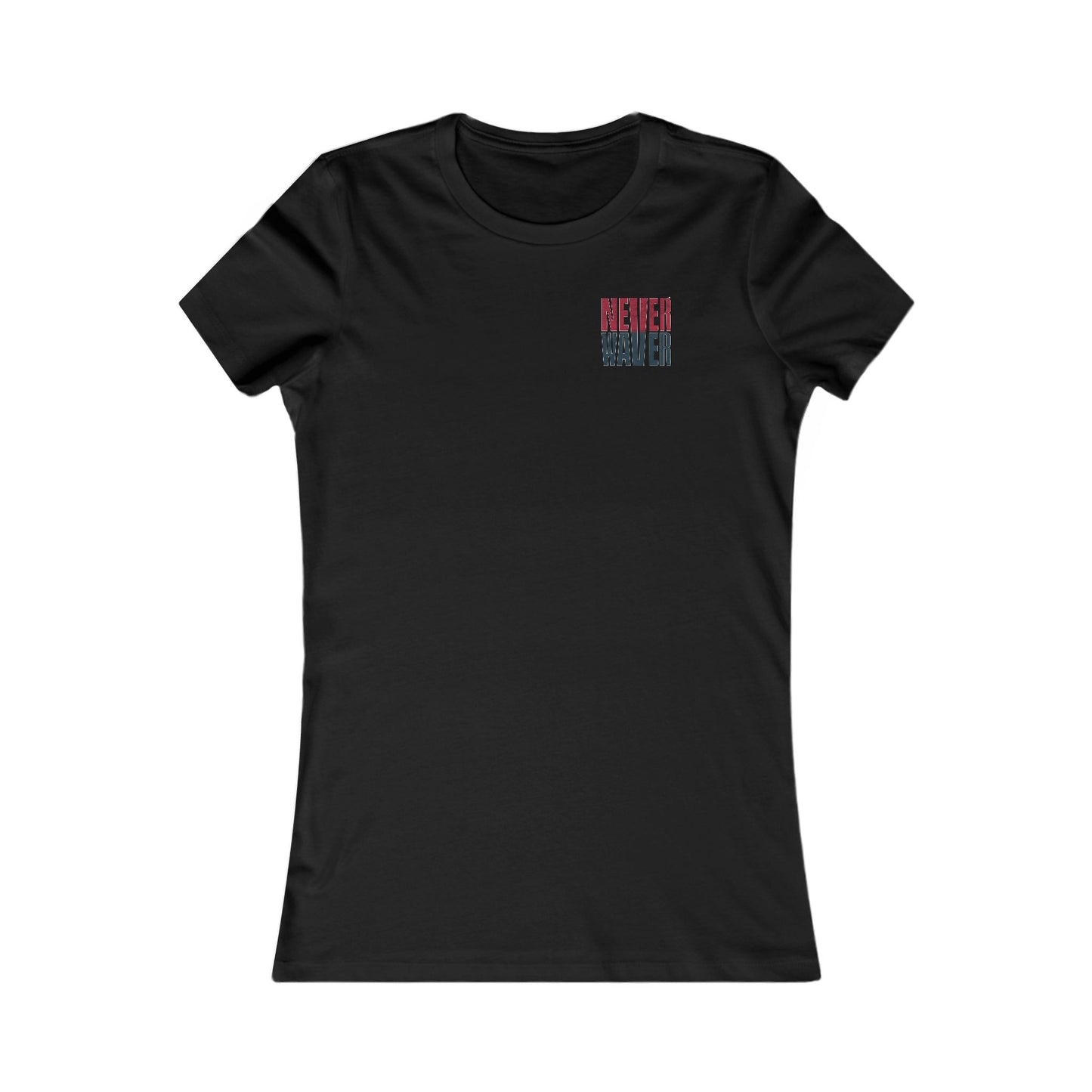 Houston Fans Never Waver W-Leopard Football Women's Favorite Tee