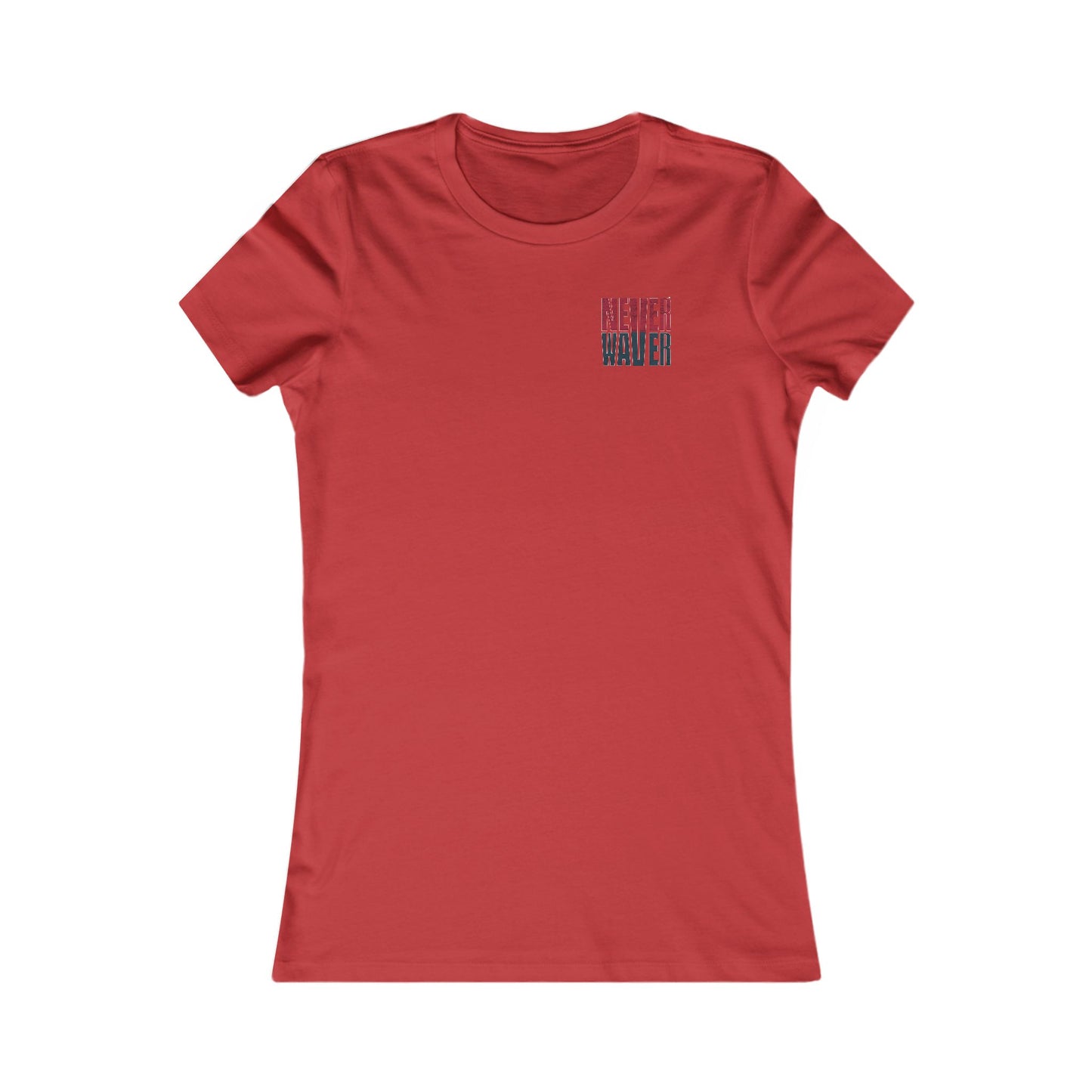 Houston Fans Never Waver W-Leopard Football Women's Favorite Tee