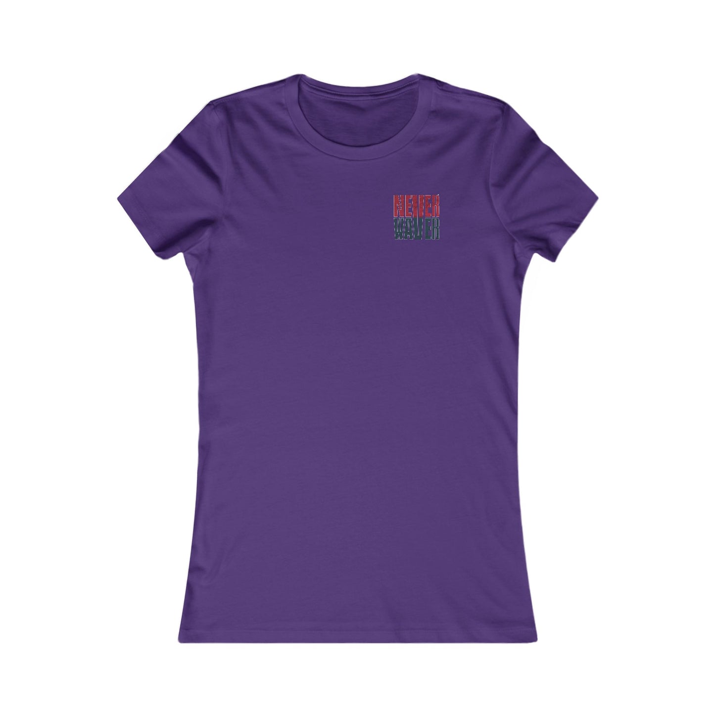 Houston Fans Never Waver W-Leopard Football Women's Favorite Tee