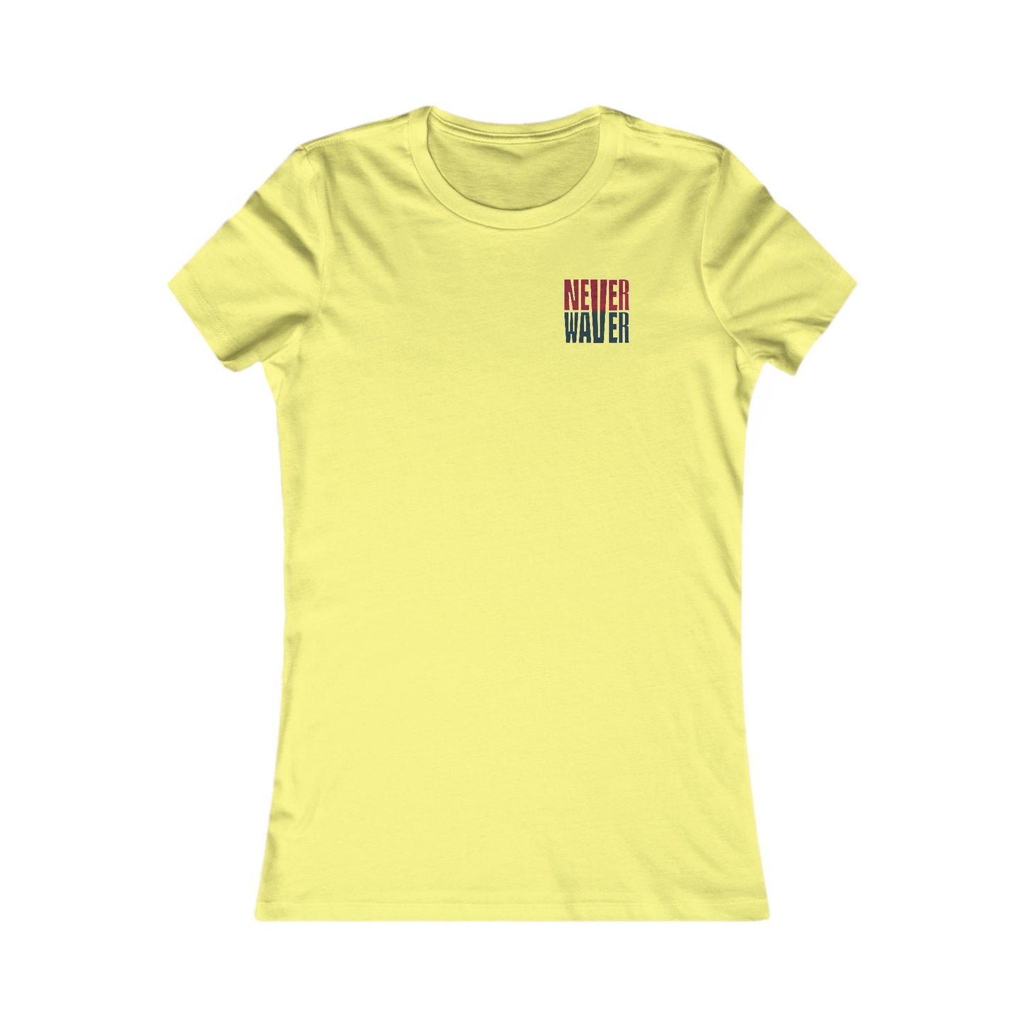 Houston Fans Never Waver W-Leopard Football Women's Favorite Tee