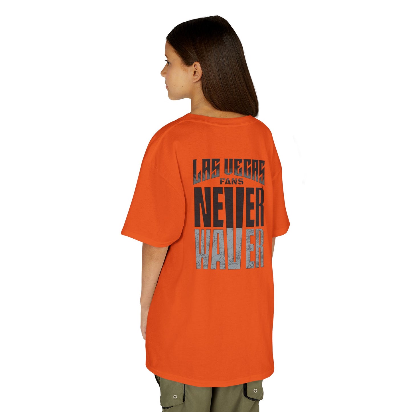 Las Vegas Fans Never Waver Kids Heavy Cotton™ Tee
