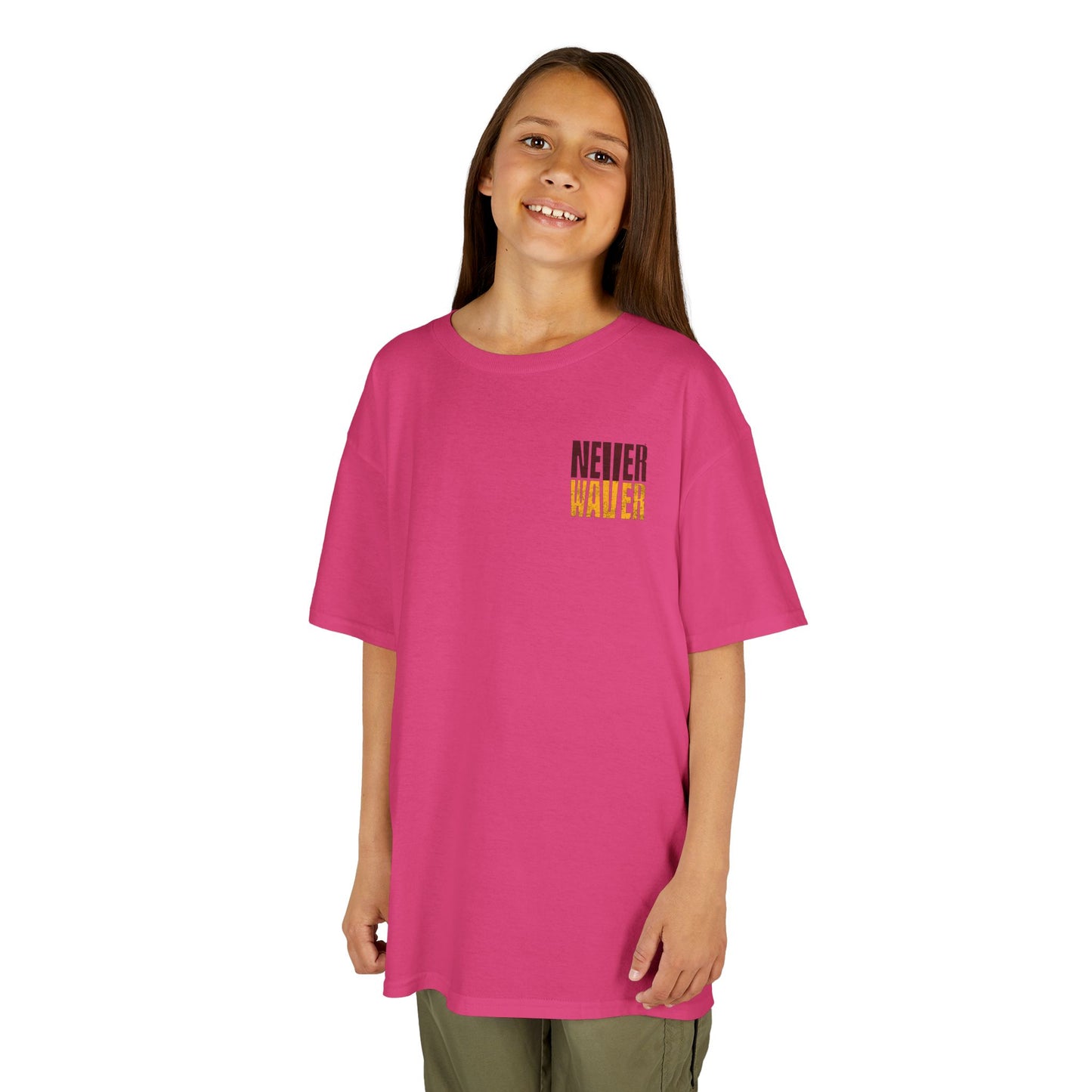 Washington Fans Never Waver Kids Heavy Cotton™ Tee