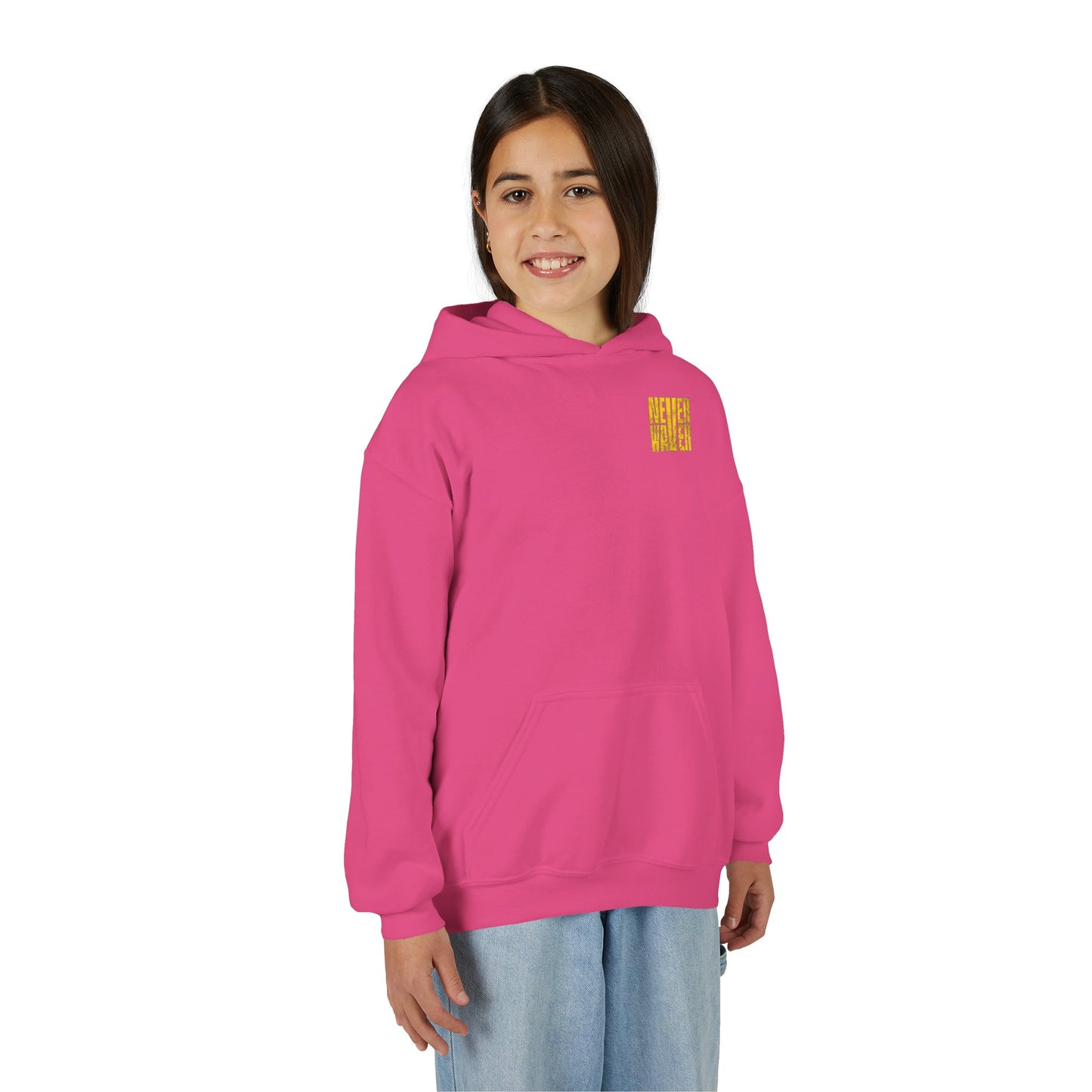 Los Angeles  Fans Never Waver Youth Heavy Blend Hooded Sweatshirt