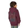 Atlanta Fans Never Waver Youth Heavy Blend Hooded Sweatshirt