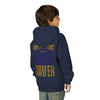 Baltimore Fans Never Waver Youth Heavy Blend Hooded Sweatshirt