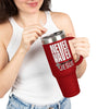 "Never Waver” Jesus Insulated Travel Mug -a bold, eye-catching design that reflects a steadfast faith and confidence in Christ. " - 40oz Sporty Drinkware