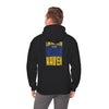 Inspired Unisex Heavy Blend™ Hooded Sweatshirt -Los Angeles Fans NEVER WAVER Graphic