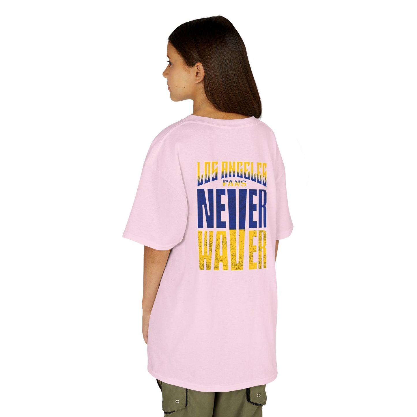 Los Angeles  Fans Never Waver Kids Heavy Cotton™ Tee